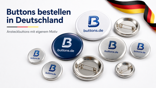 Buttons bestellen in Deutschland