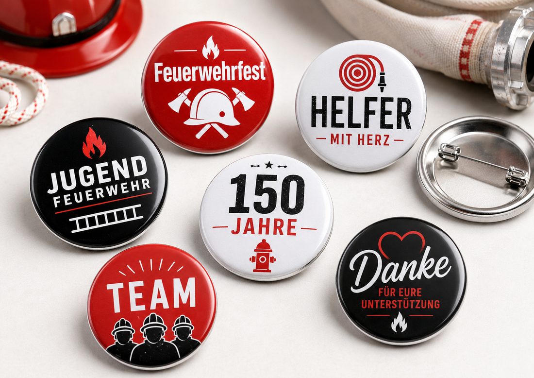 Buttons für Feuerwehrfeste bestellen