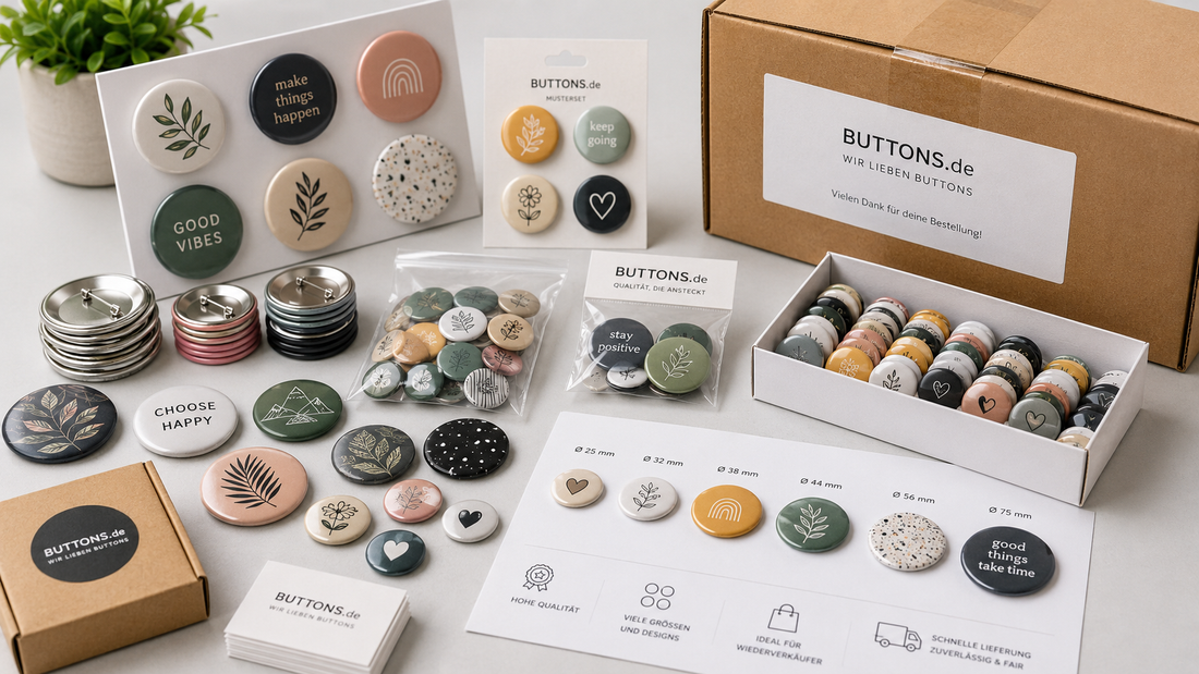 Buttons für Wiederverkäufer richtig kalkulieren