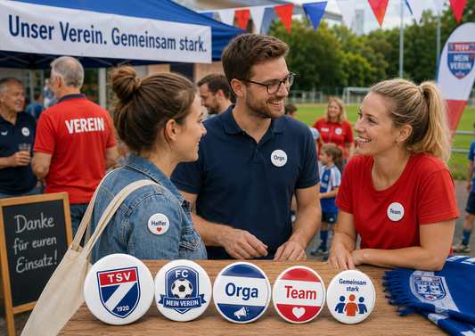 Vereinsbuttons selbst gestalten