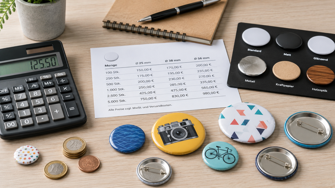 Wieviel kosten Buttons