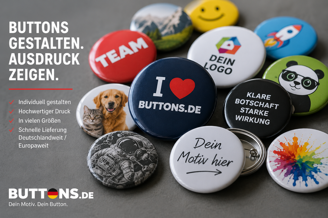 Button Motiv optimieren: So wirkt der Druck