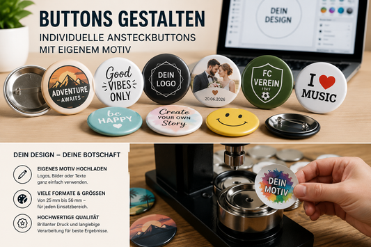 Buttons gestalten Deutschland