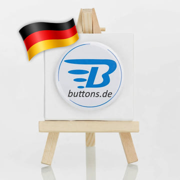 Metall-Button 56 mm – Produktabbildung von buttons.de